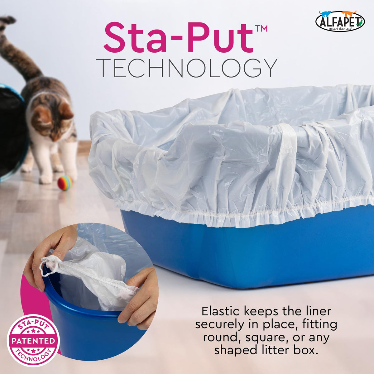 Heavy Duty Extra Giant 60 Count Cat Litter Box Liners N331767