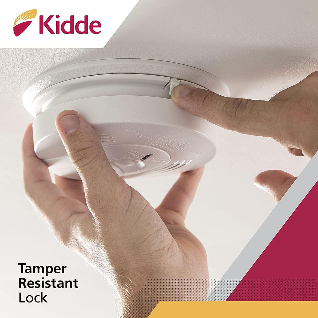 Hardwired Smoke & Carbon Monoxide Detector with Battery Backup, Pack of 2 X7829
