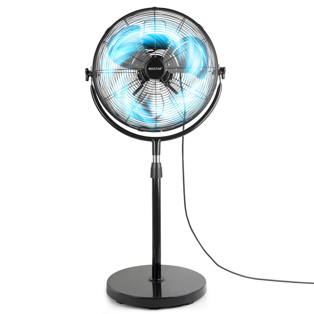 18 Inch High Velocity Metal Pedestal Fan I103760