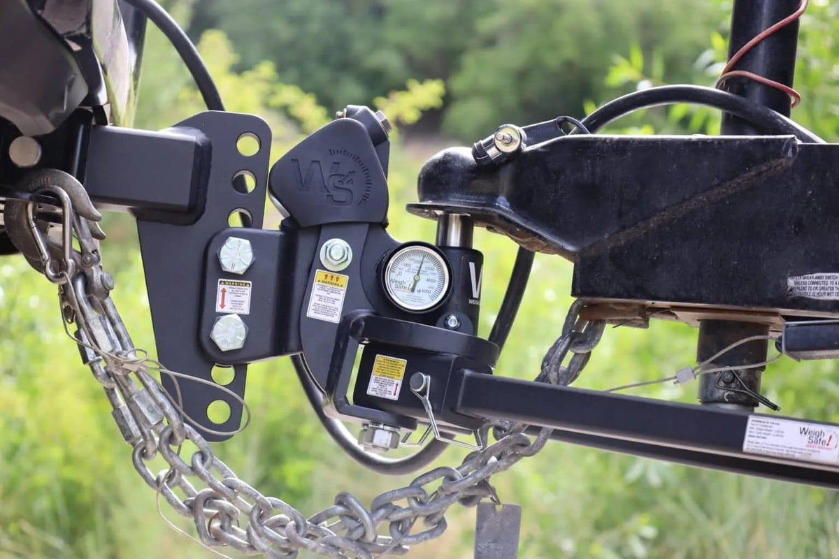 Weight Distribution Hitch with Anti-Sway, 4" Drop, 2" Shank, 12,500-lb Towing Capacity I506431