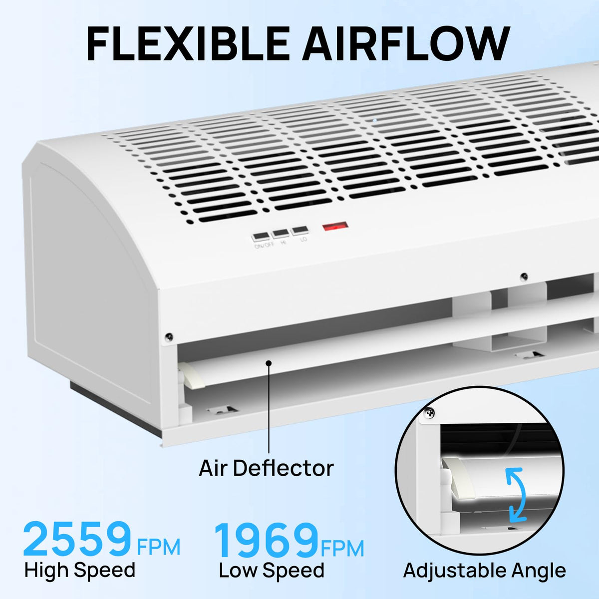 36-Inch Wall-Mounted Air Curtain Fan T42049