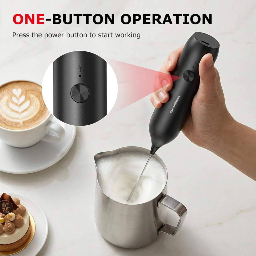 Rechargeable Handheld Milk Frother Q4809