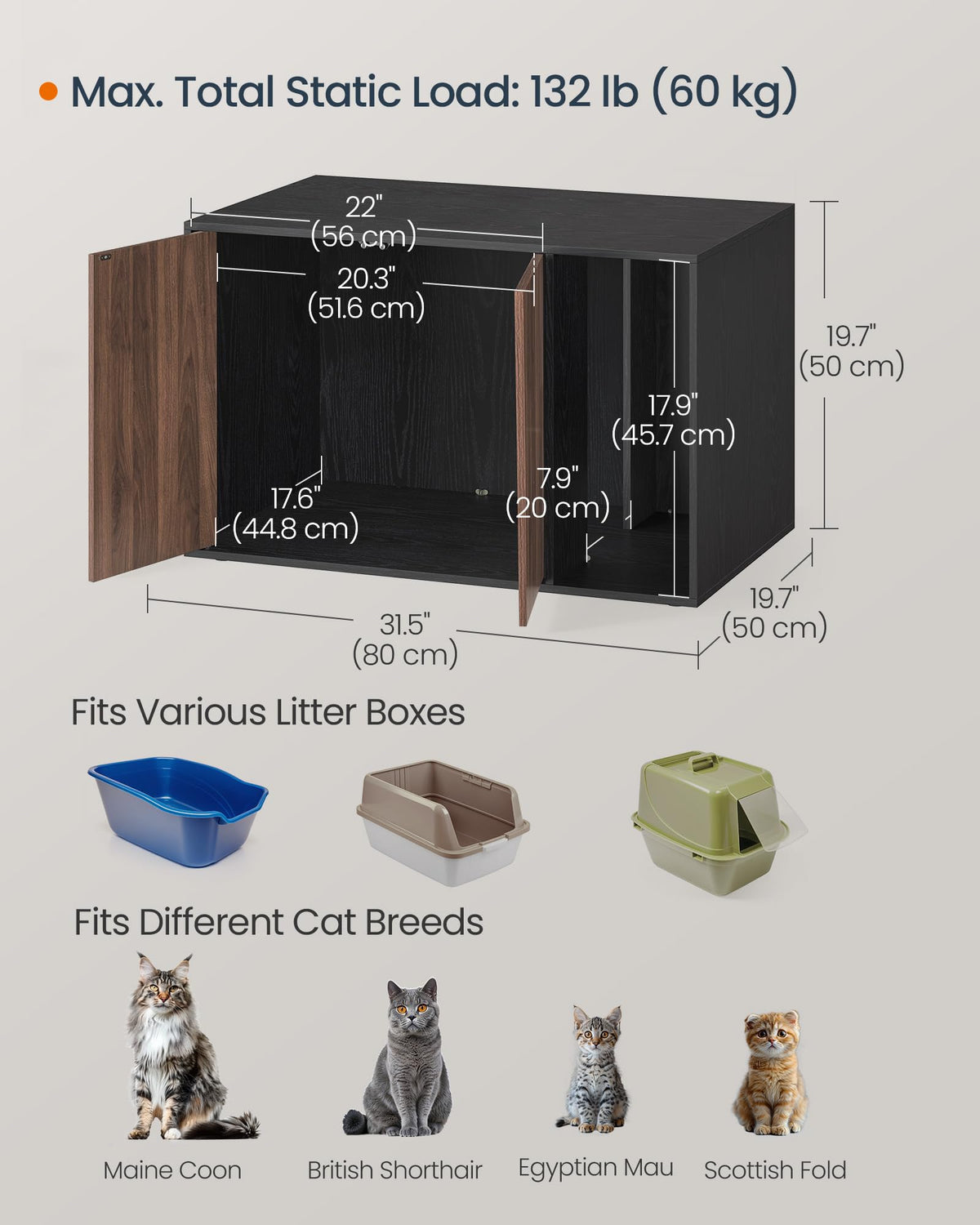 Cat Litter Box Enclosure N53037