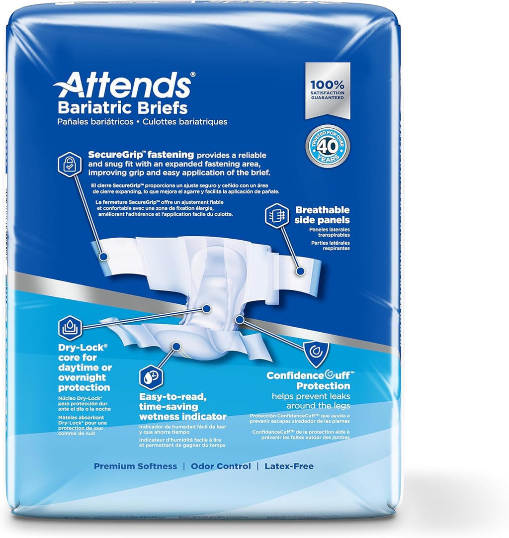 XX-Large Ultimate Absorbency Incontinence Briefs 12 Ct G161285