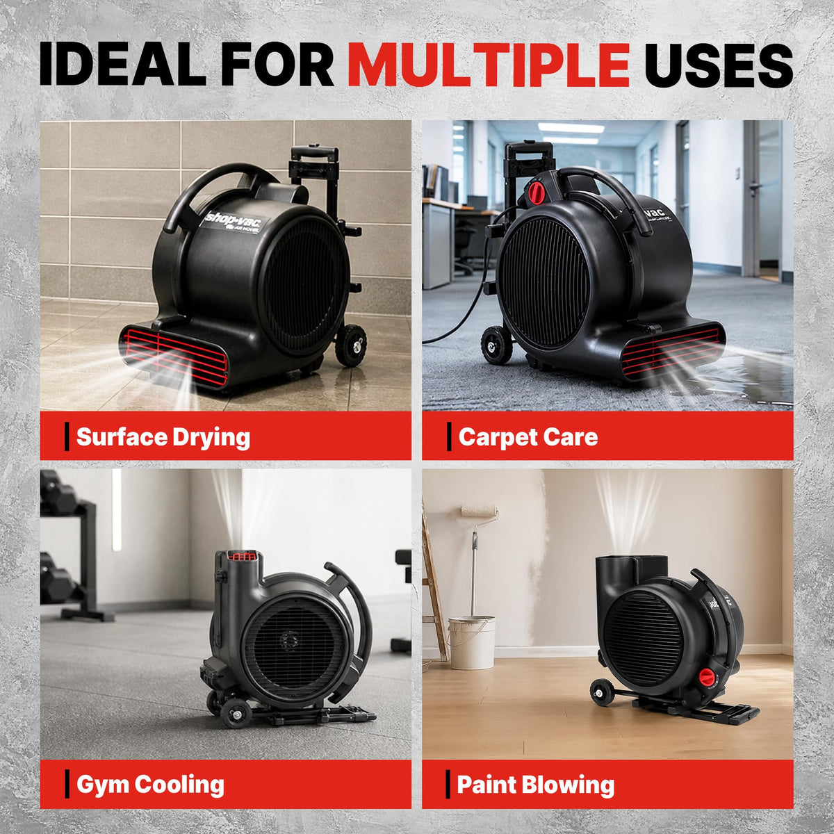 1800 CFM 3-Speed Floor Fan W167