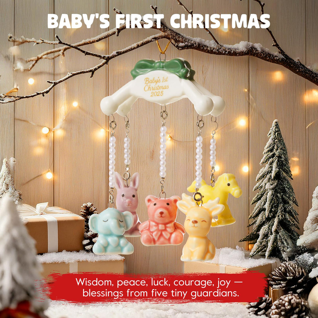 Baby's First Christmas Ornament 2025 L9610