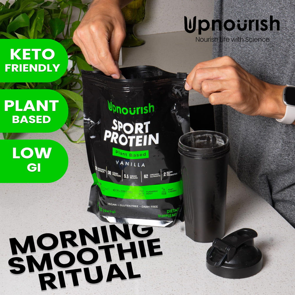 Vanilla Vegan Plant Based Protein Powder Q618064