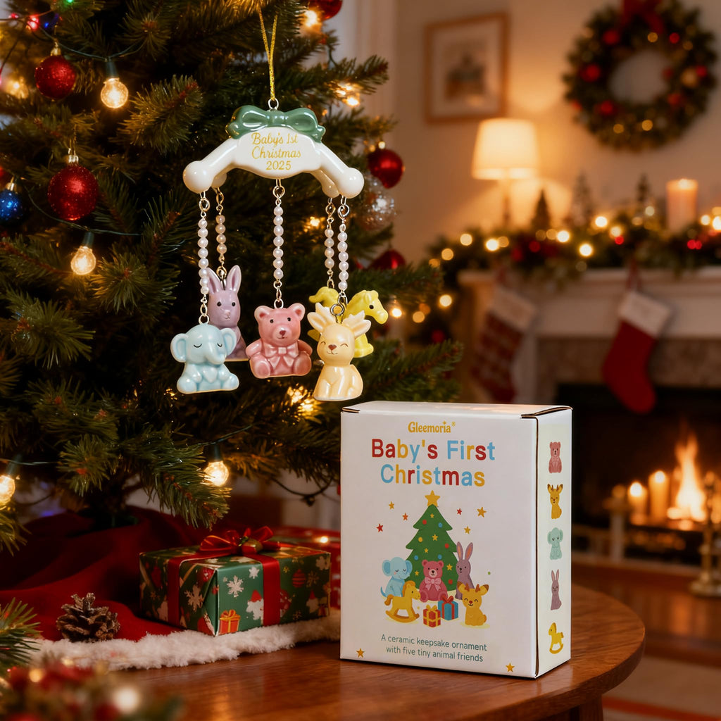 Baby's First Christmas Ornament 2025 L9610