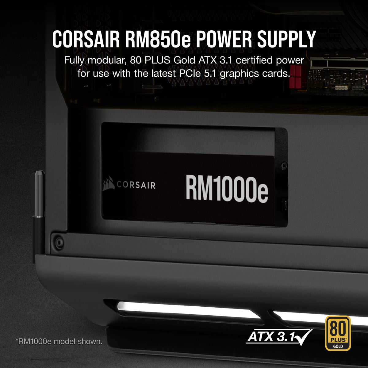 Fully Modular Low-Noise ATX 3.1 Power Supply H8366