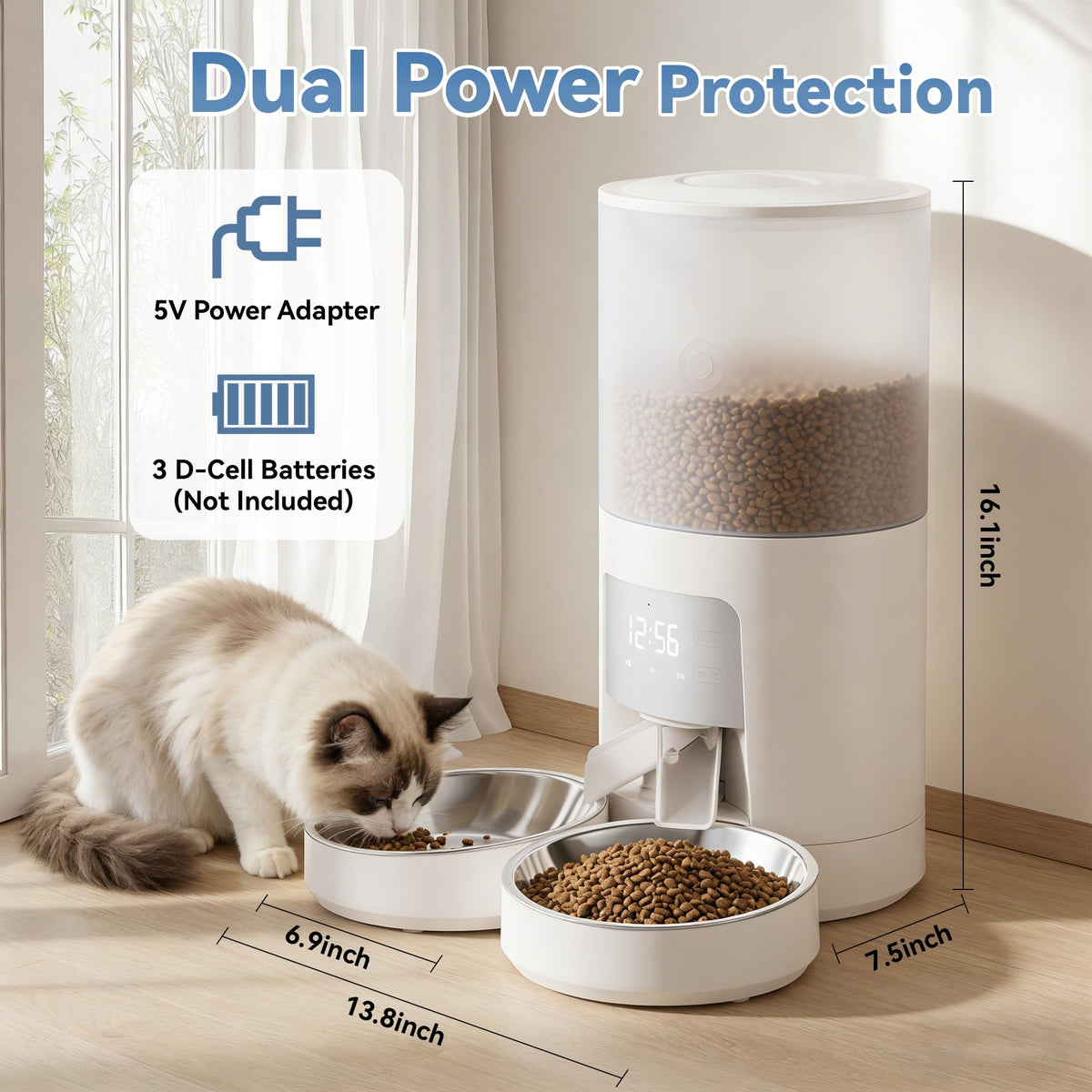 6L Automatic Cat Feeder P4530