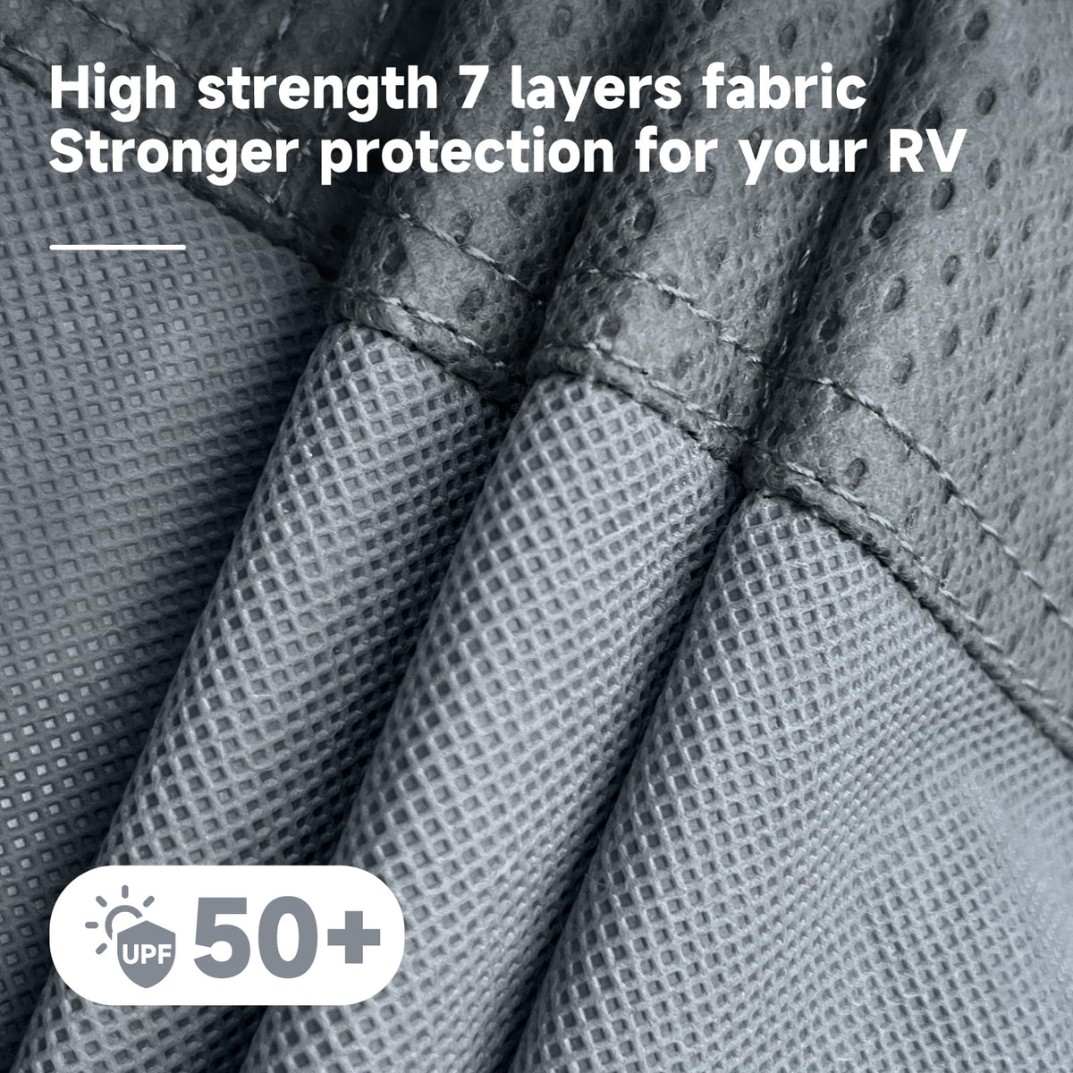 7 Layers Class A RV Cover with Straps U524181