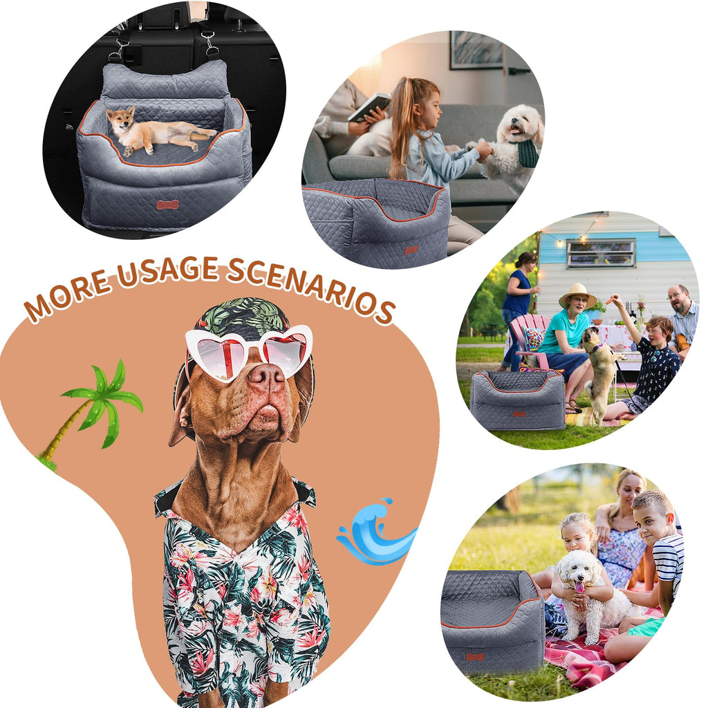 Dog Car Seat with Memory Foam Cushion R29010