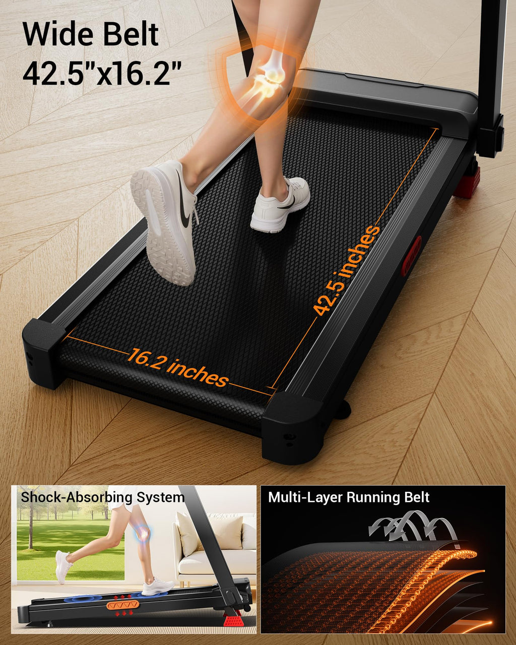 Treadmill with 20% Incline C955