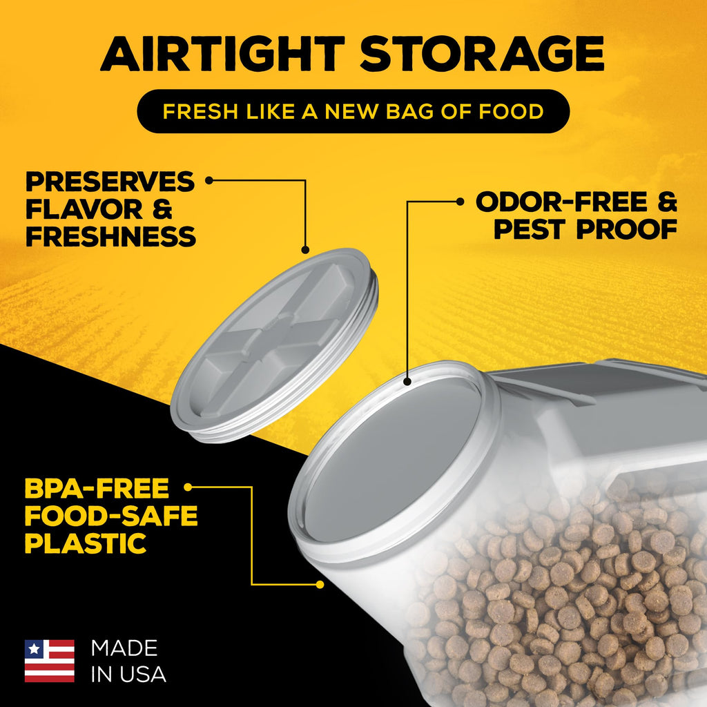 Airtight Pet Food Storage Container with Scoop R31227