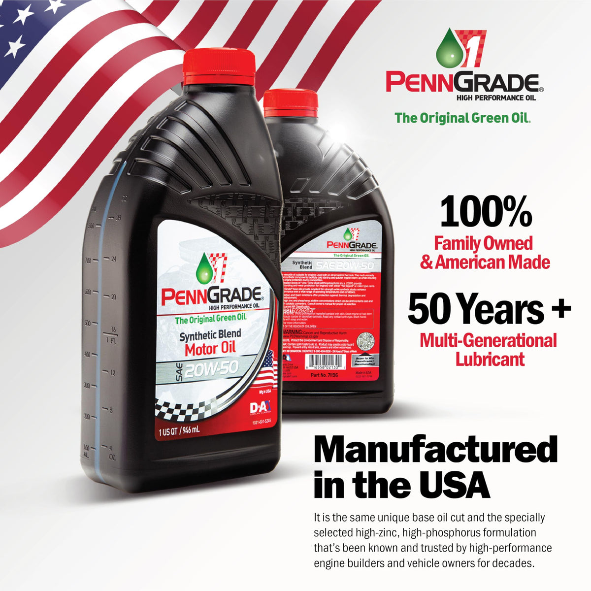 Synthetic Blend High Performance Oil SAE 5W-30 1 Quart (12 Pack) S8085