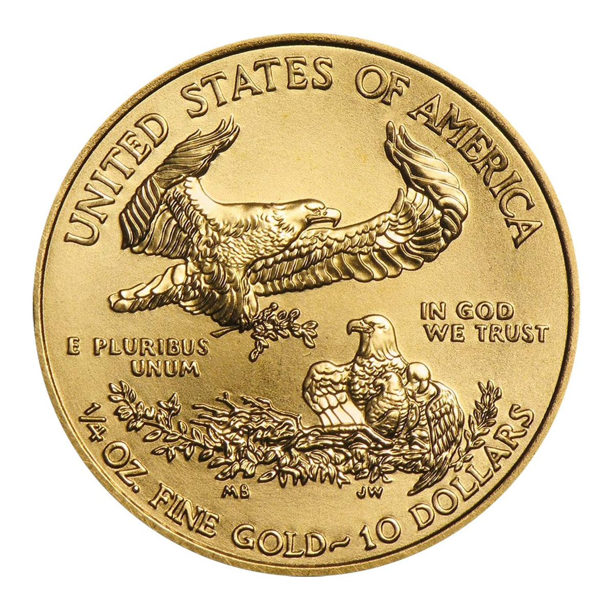 1/4 oz Gold American Eagle Coin Brilliant Uncirculated K38878