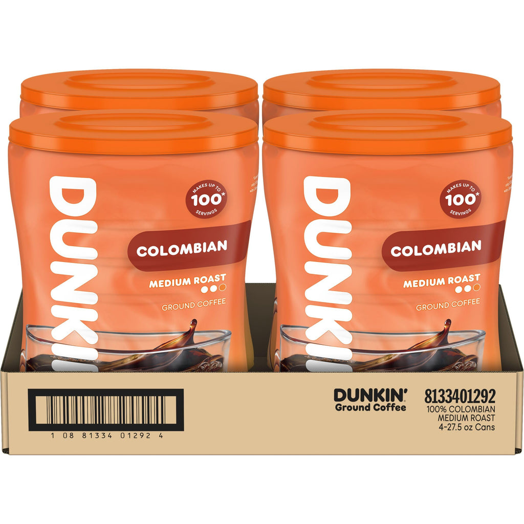 Colombian Medium Roast Ground Coffee 4 Canisters K951386