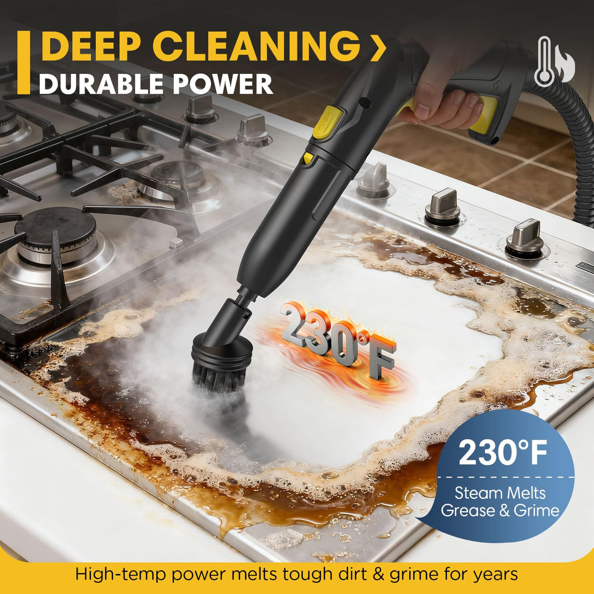 1500W Steam Cleaner with 26 Accessories J27621