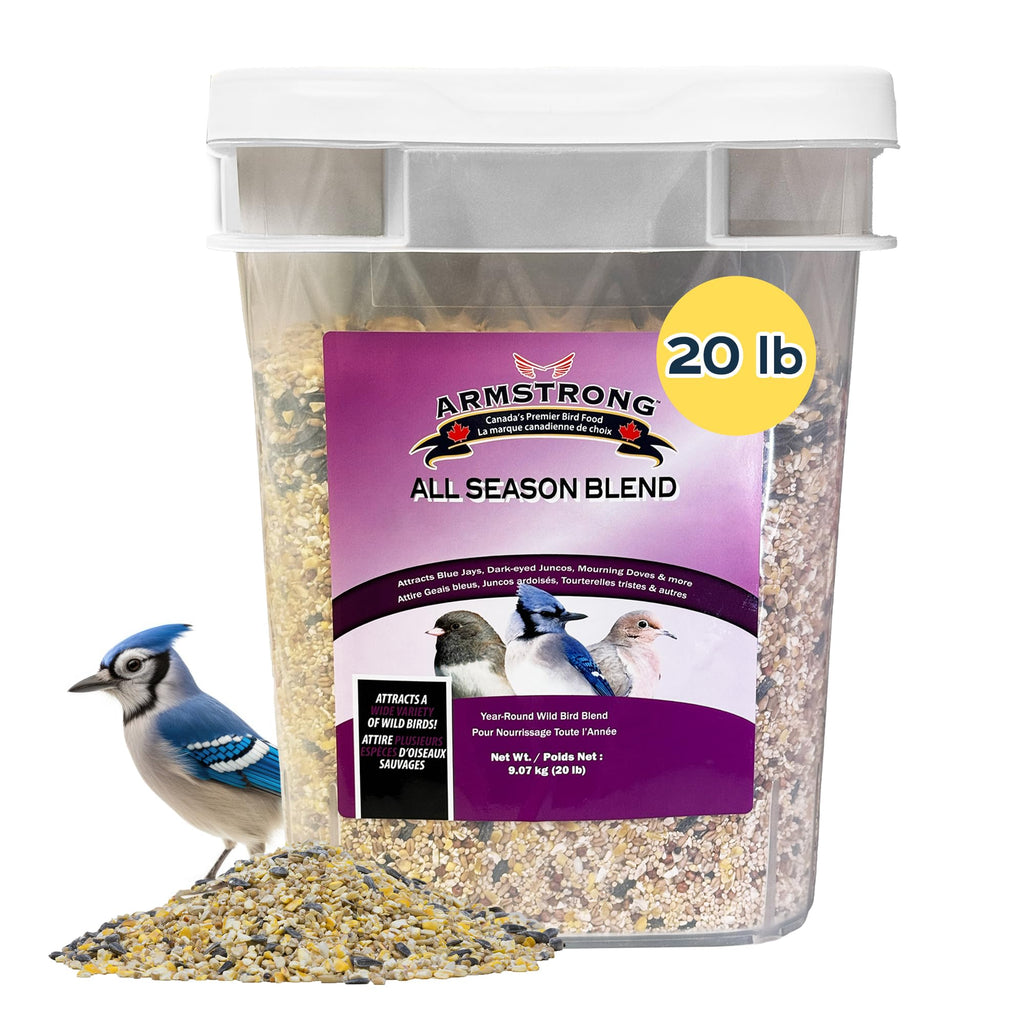 20 Pound Bird Seed Blend with Cut Corn, Wheat, Millet and Sunflower Seeds P933622