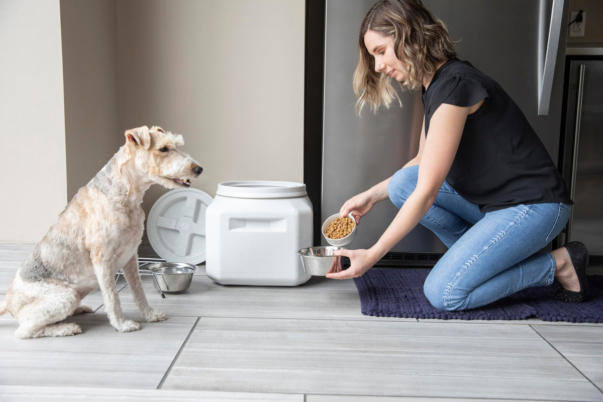 Airtight Pet Food Storage Container with Scoop R31227