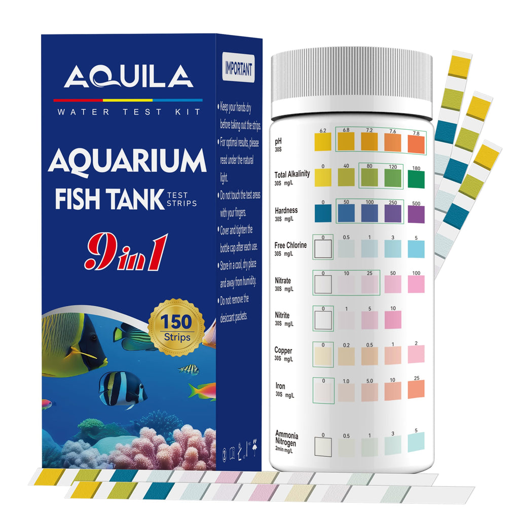 Aquarium Water Test Kit 9-in-1 A4897