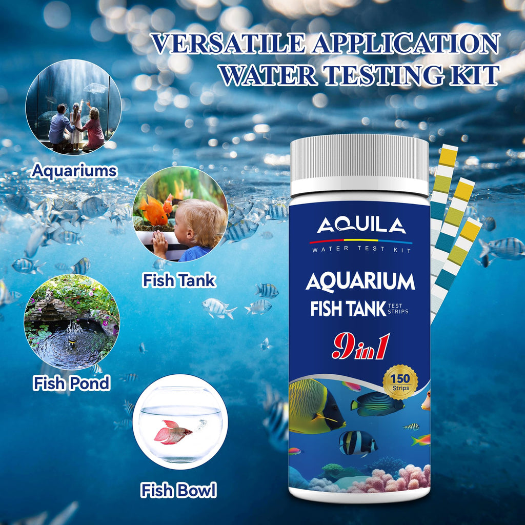 Aquarium Water Test Kit 9-in-1 A4897