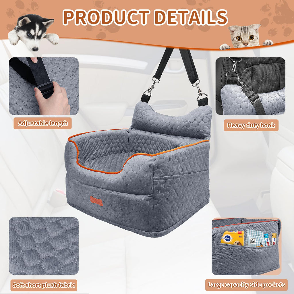 Dog Car Seat with Memory Foam Cushion R29010