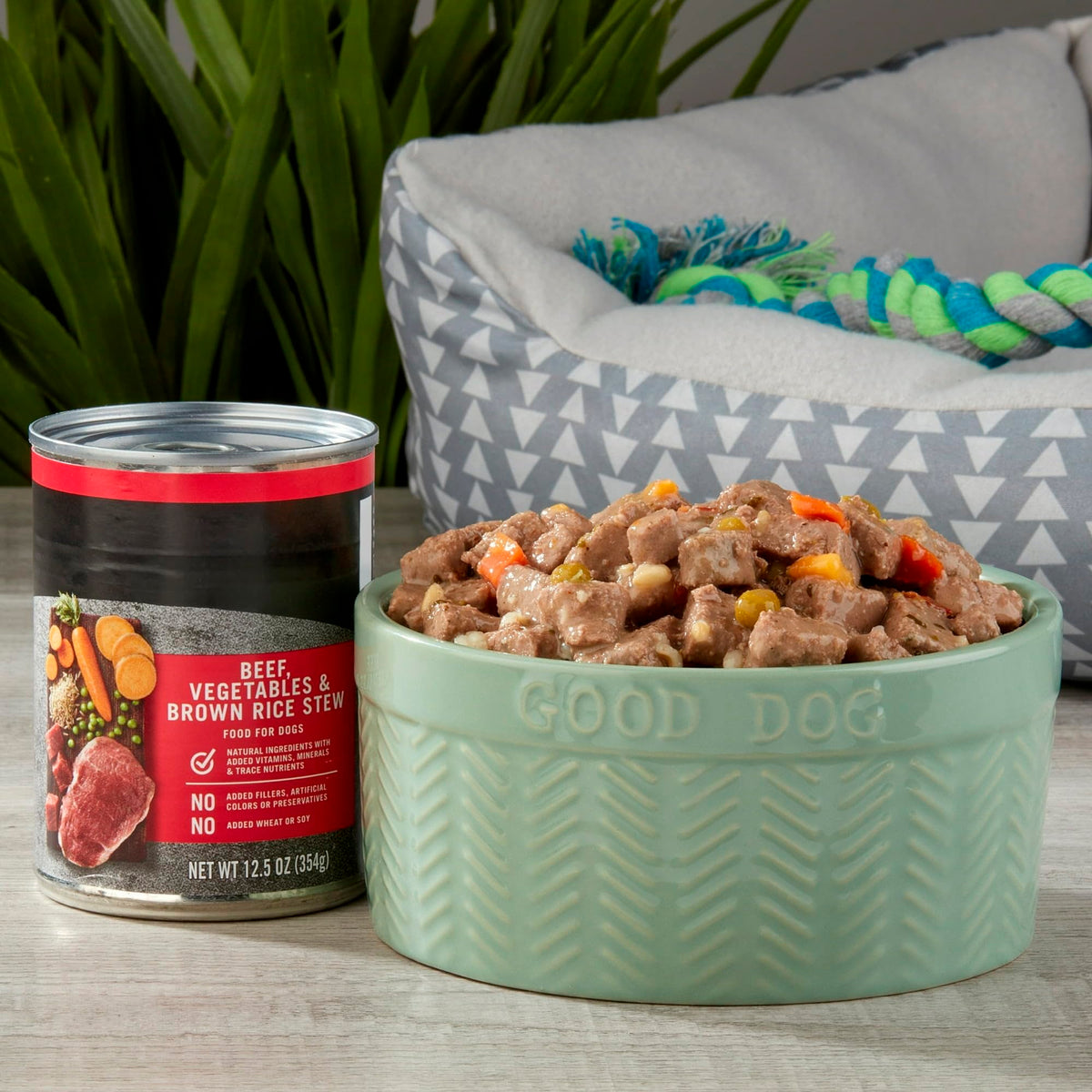 Wet Dog Food 12-Pack 12.5 Oz Canned Dog Food Topper in Gravy S90037