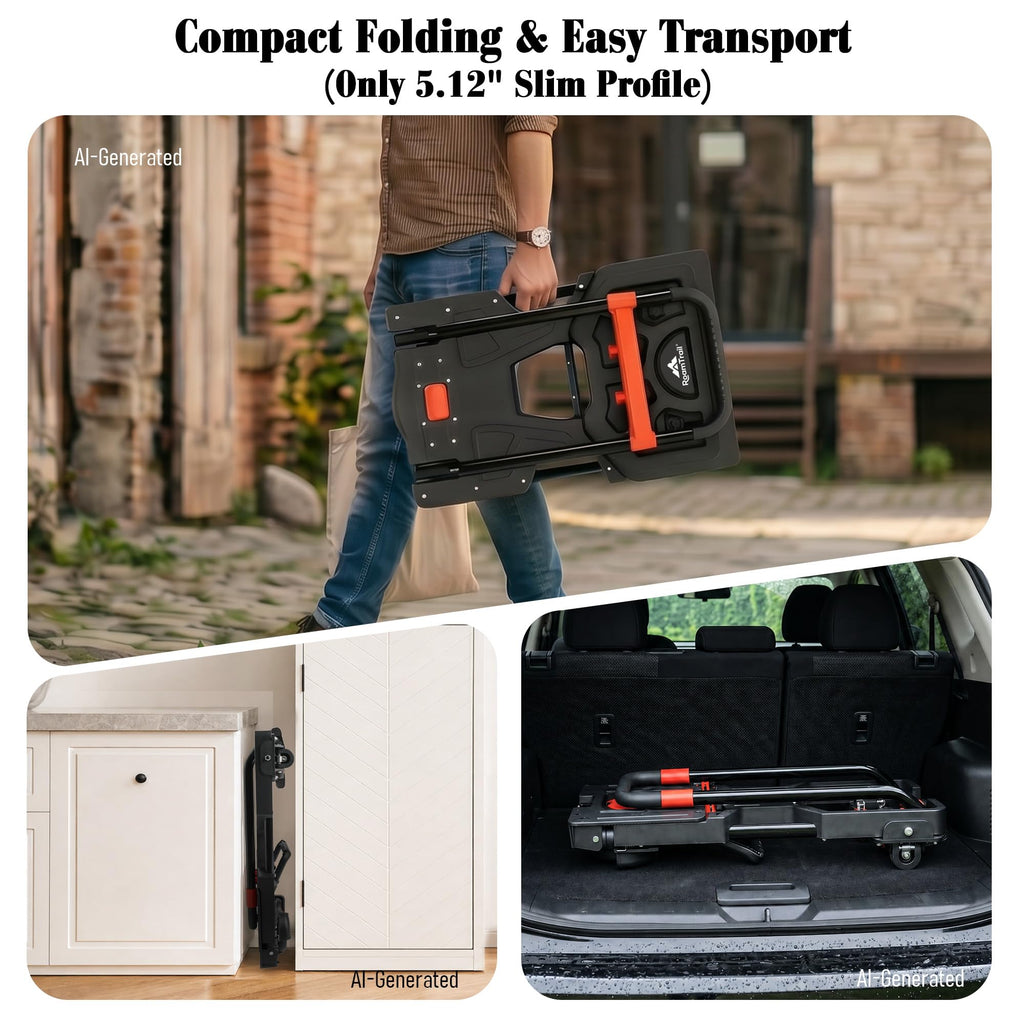 2-in-1 Folding Hand Truck Dolly C130201