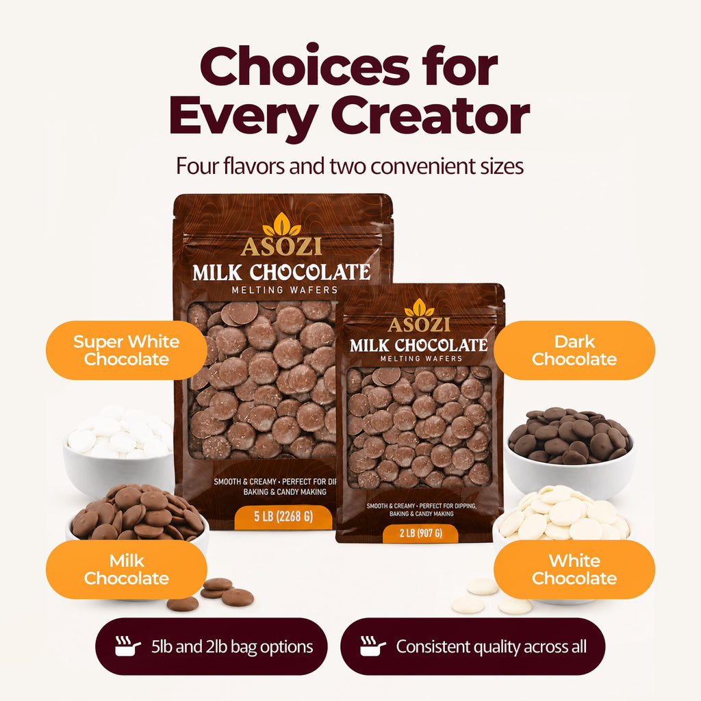 Milk Chocolate Melting Wafers 5lb F257