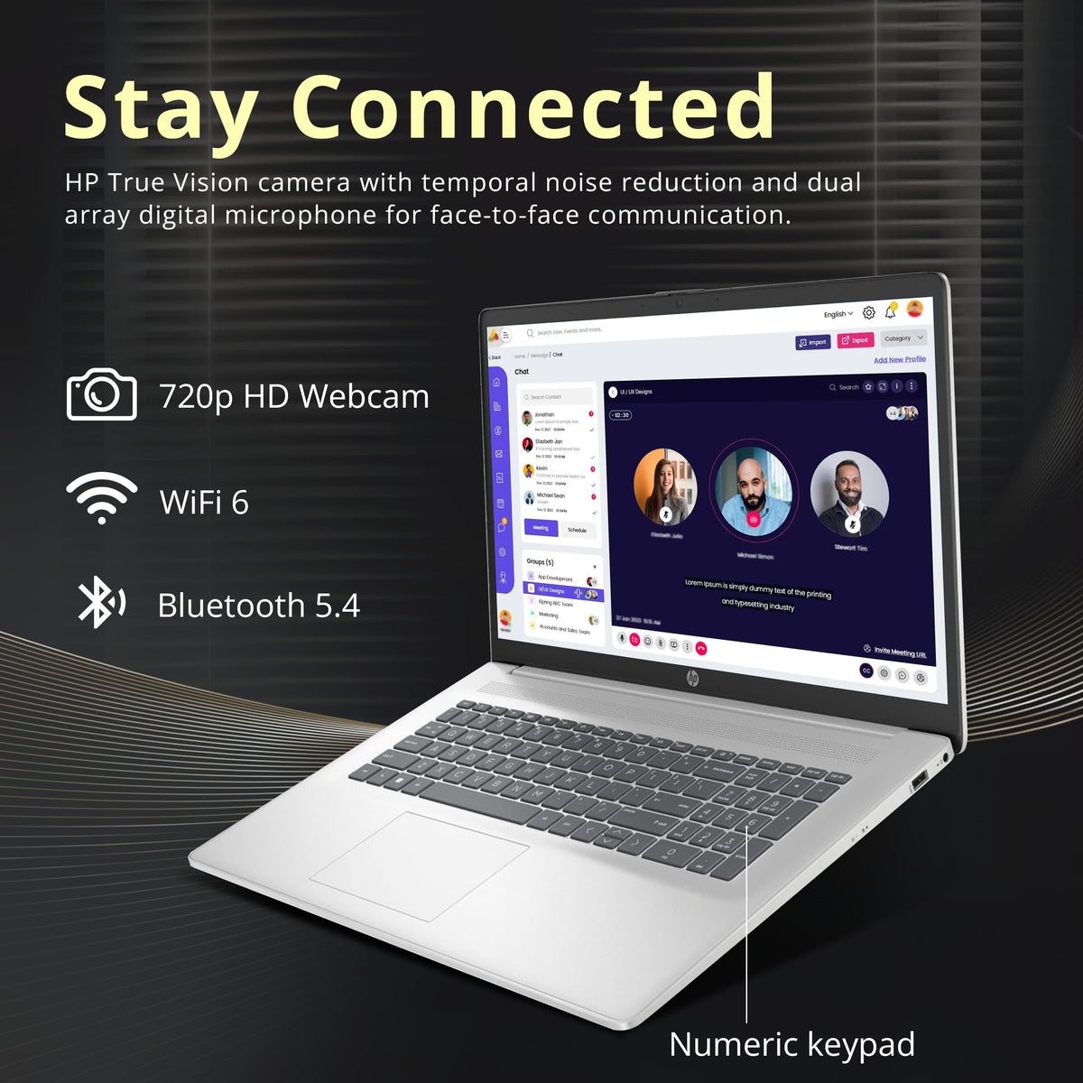 17.3" HD+ Touchscreen Laptop, AMD Ryzen 5, 16GB RAM, 1.5TB Storage, Silver K356212