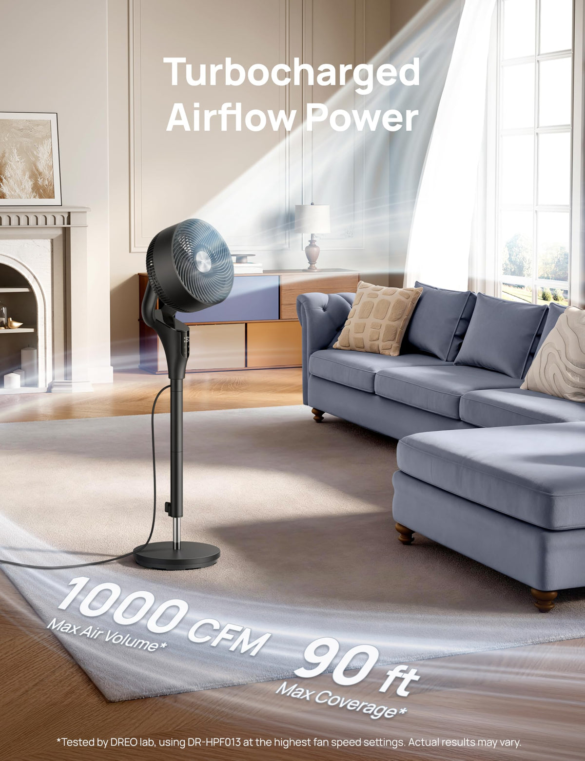 Oscillating Standing Fan D258