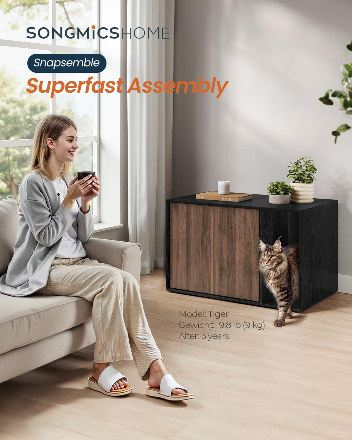 Cat Litter Box Enclosure N53037