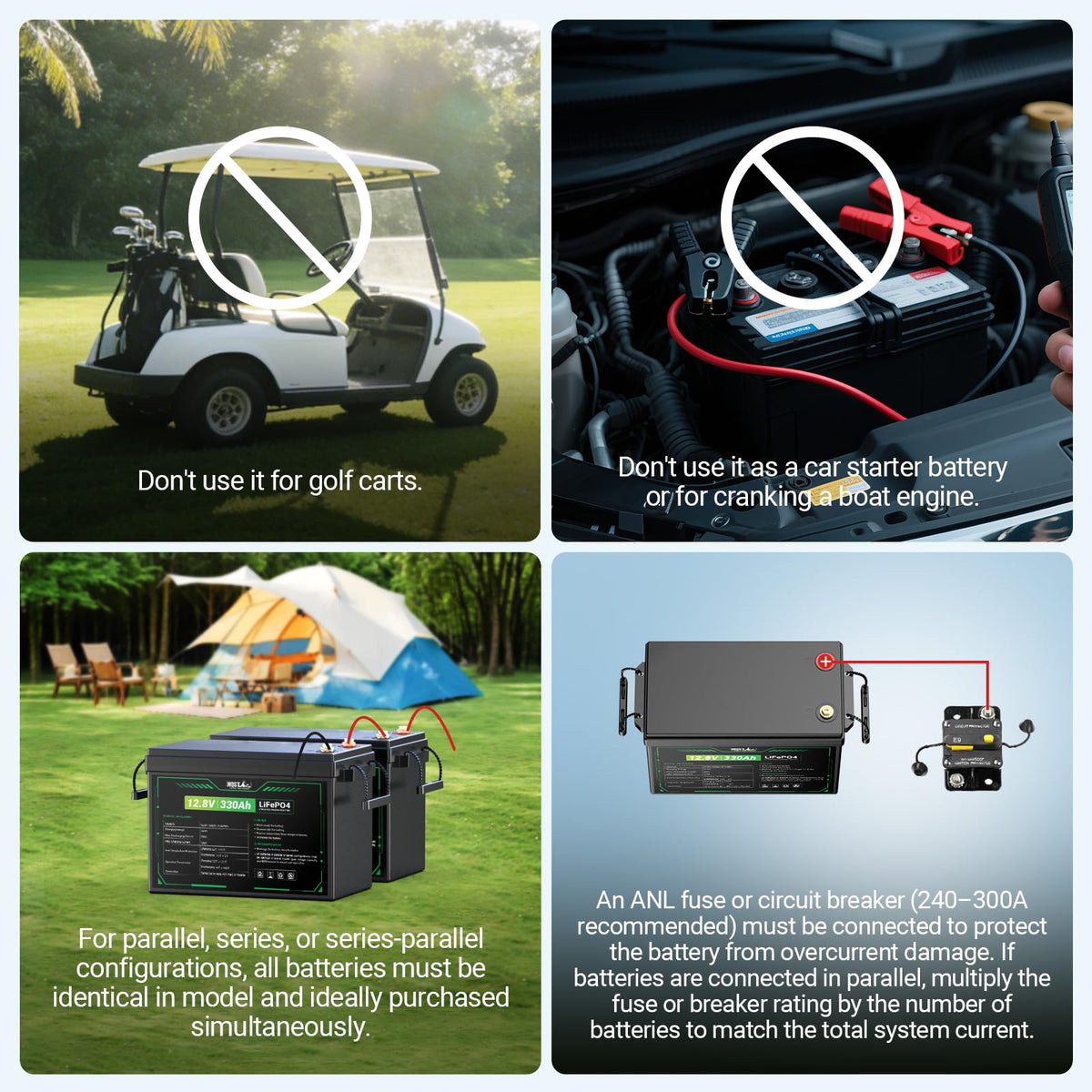 12V 300Ah Mini LiFePO4 Battery A464798