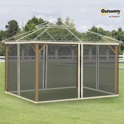 10' x 13' Replacement Mesh Sidewall Netting O756879
