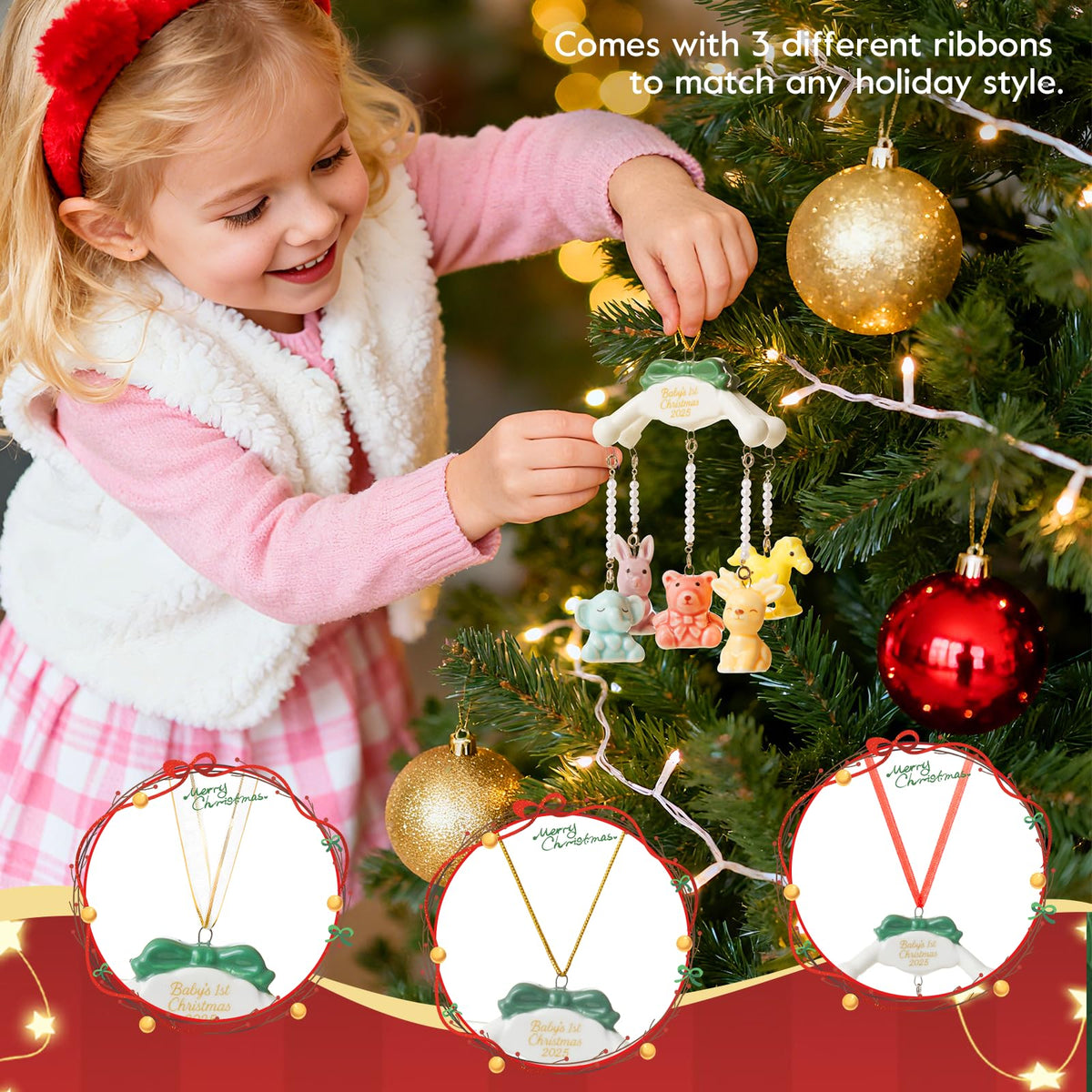 Baby's First Christmas Ornament 2025 L9610