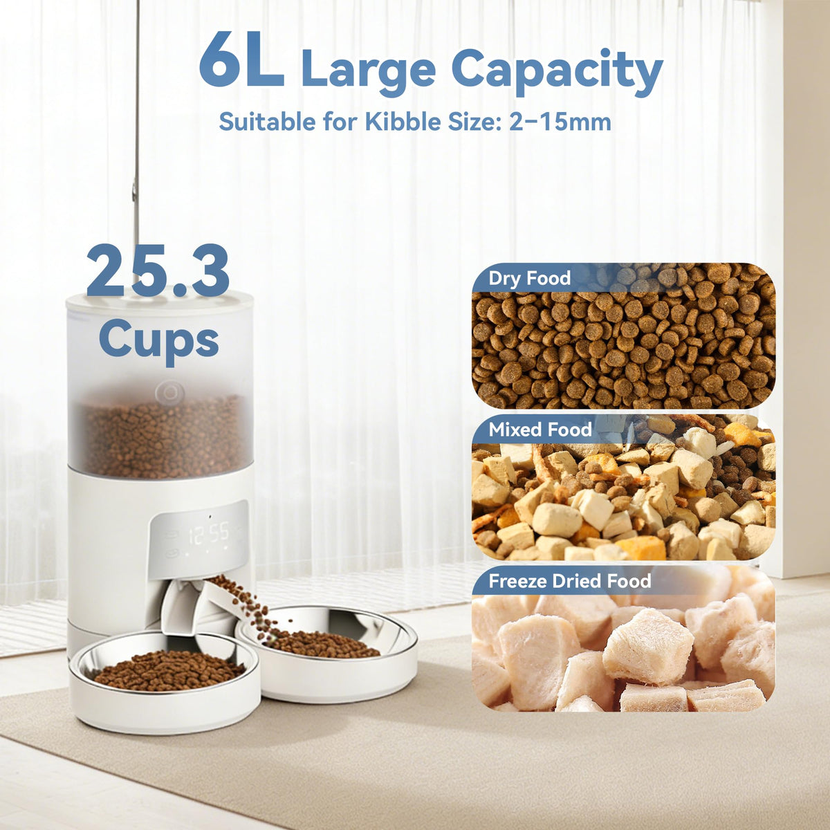 6L Automatic Cat Feeder P4530