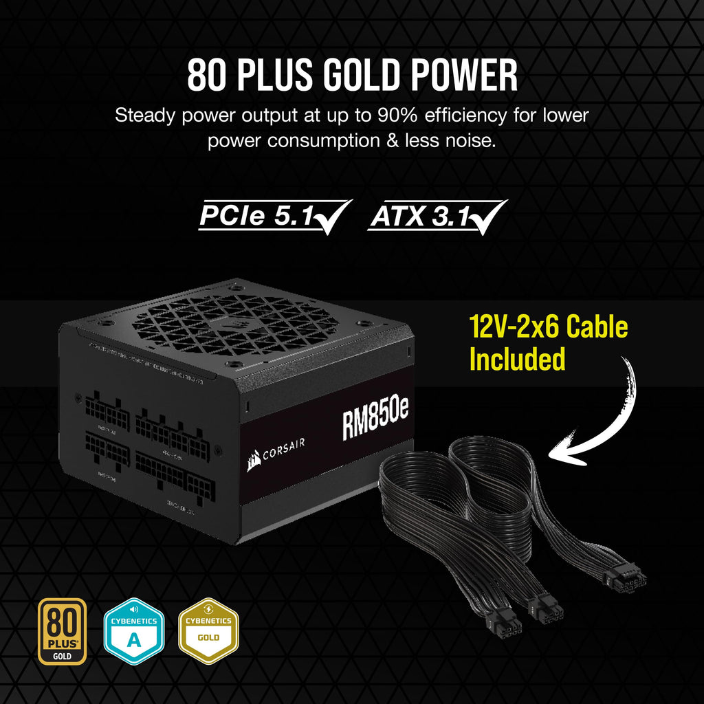 Fully Modular Low-Noise ATX 3.1 Power Supply H8366