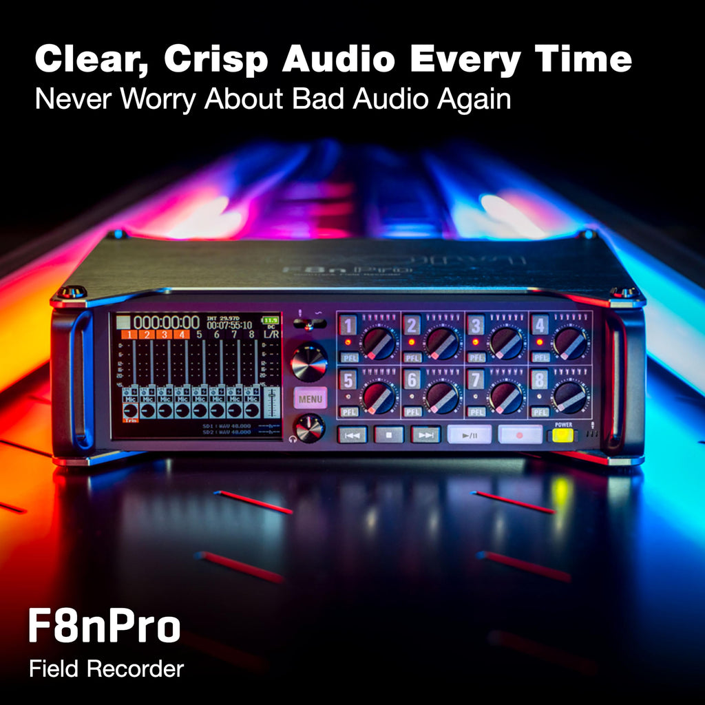 Field Recorder with 8 Inputs & 10 Tracks K3754