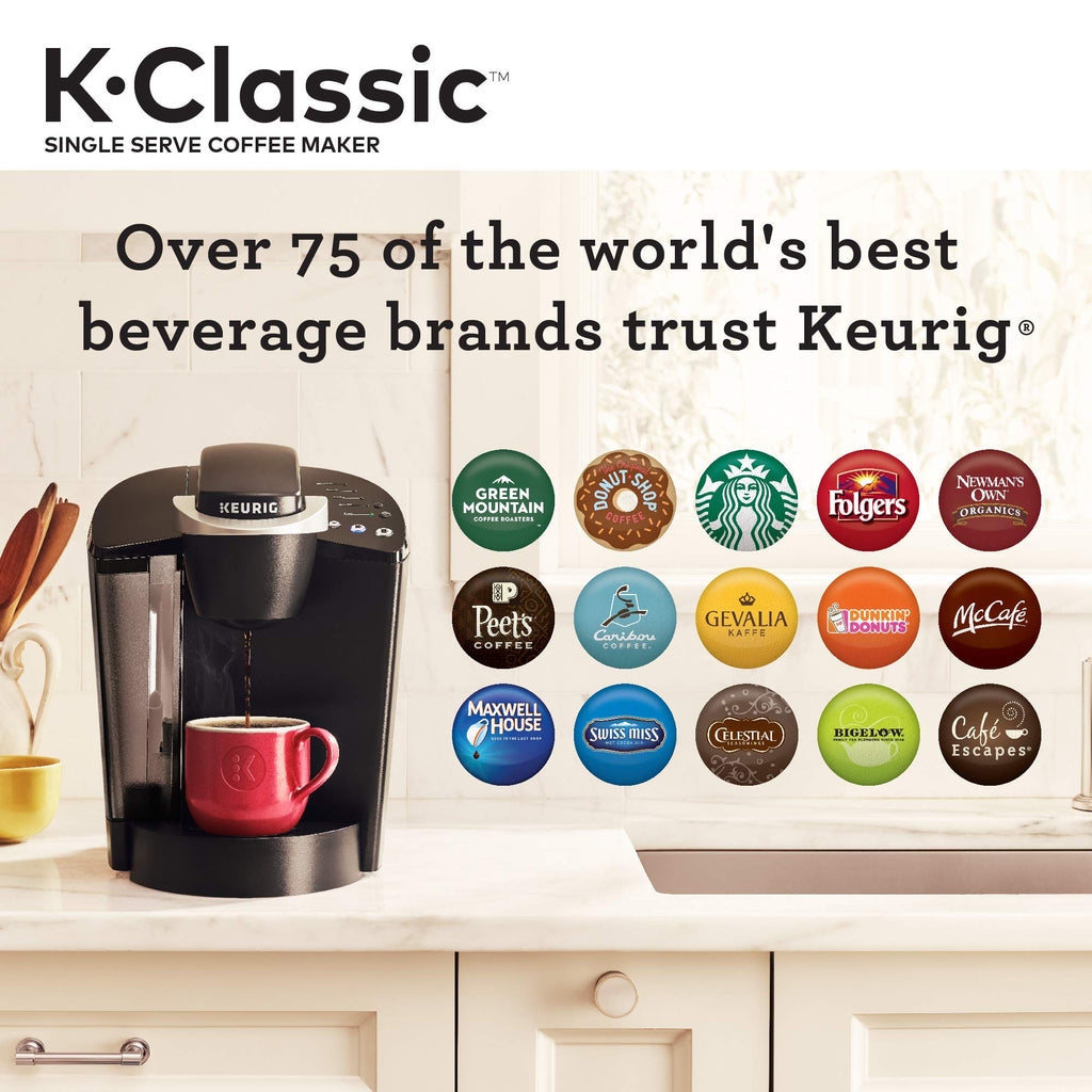 Black Single-Serve K-Cup Pod Coffee Maker M9592
