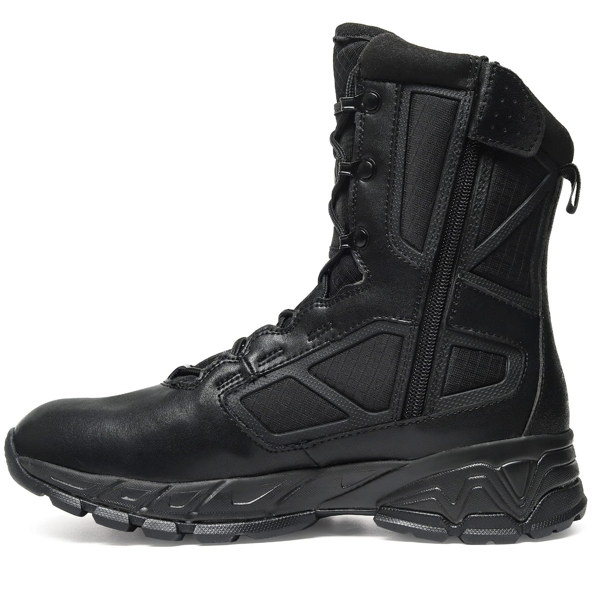 Lightweight Side Zipper Tactical Work Boots I89778