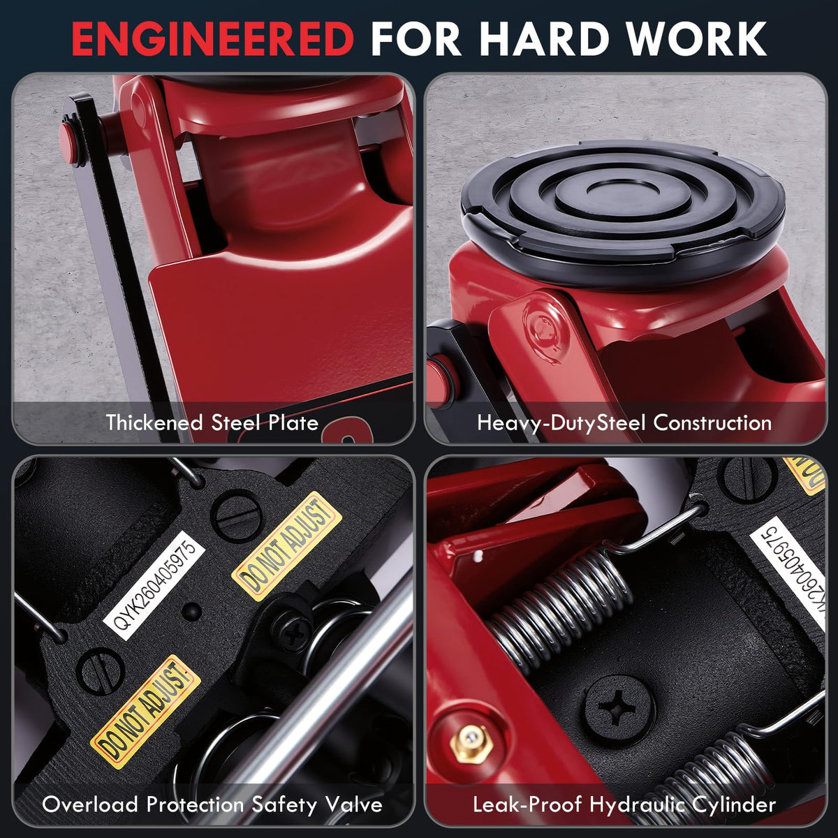 3 Ton Low Profile Hydraulic Floor Jack J144459