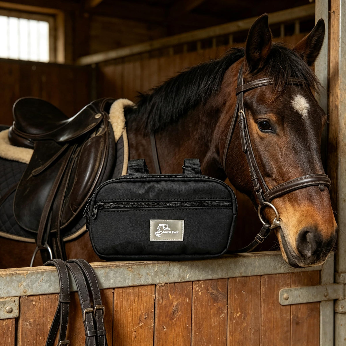 Horn Bag with Zipper A9751