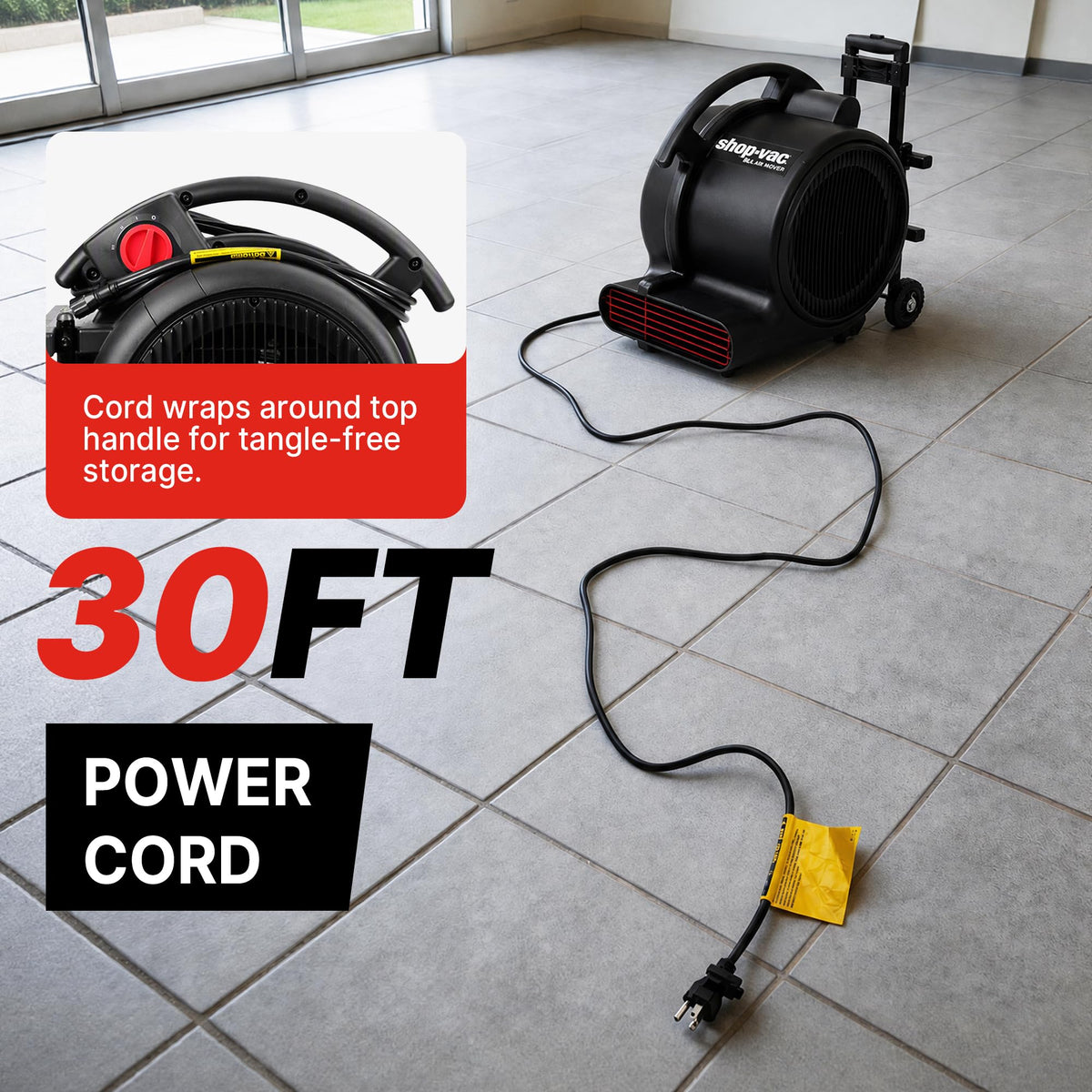 1800 CFM 3-Speed Floor Fan W167