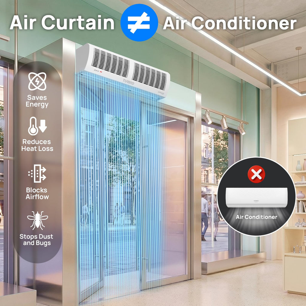 36-Inch Wall-Mounted Air Curtain Fan T42049