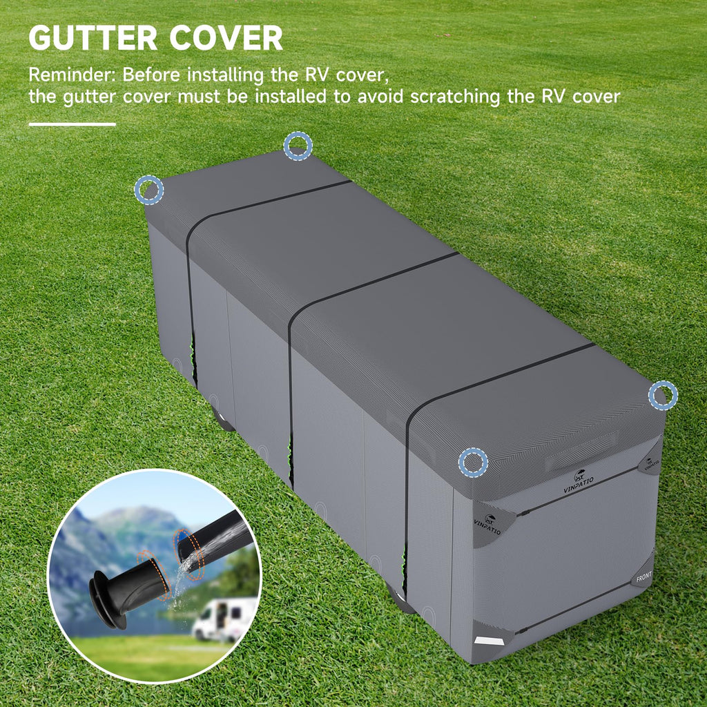 7 Layers Class A RV Cover with Straps U524181