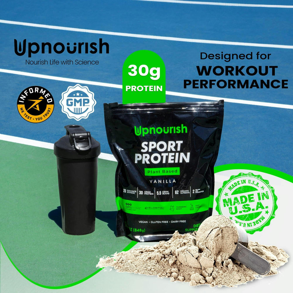 Vanilla Vegan Plant Based Protein Powder Q618064