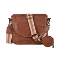 Genuine Leather Crossbody Bag X64516