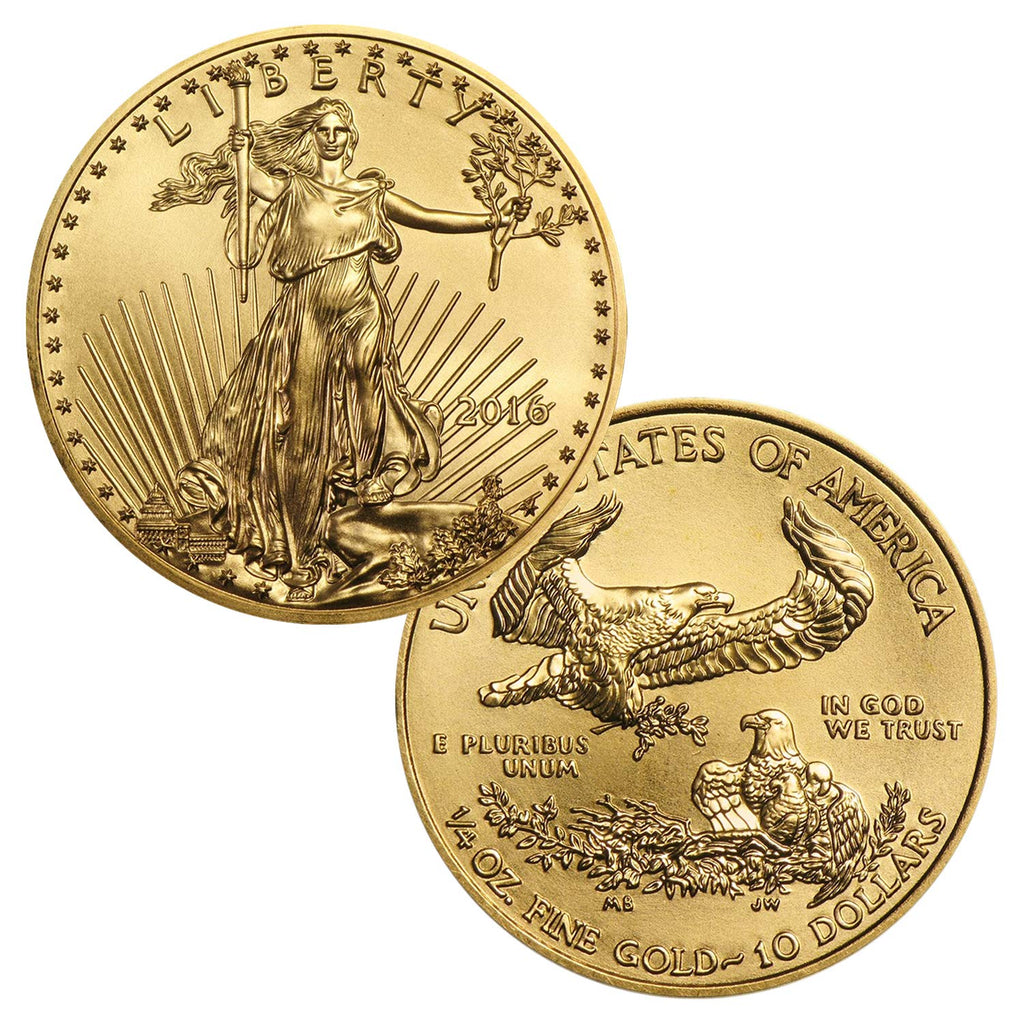 1/4 oz Gold American Eagle Coin Brilliant Uncirculated K38878