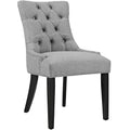 Tufted Upholstered Fabric Parsons Dining Chair with Foam Padding A98612